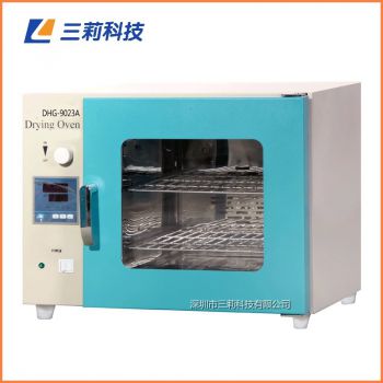 臺式電熱鼓風干燥箱 DHG-9123A臥式120升老化烘箱