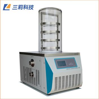 LGJ-10普通鐘罩型真空冷凍干燥機 -65℃可選-80℃凍干機