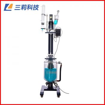 SJS212-5L自動升降調速玻璃反應釜 5升自動升降反應器