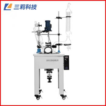 F-30L單層玻璃反應(yīng)釜 30升中試型單層玻璃反應(yīng)釜