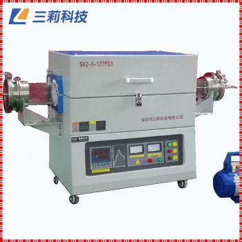 1200℃高溫管式電阻爐SK2-5-12TPD3惠州氣氛管式高溫電爐