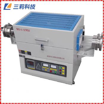 1200℃高溫管式爐SK2-5-12TPC3清遠石英氣氛管式電阻爐