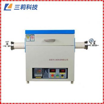 SK2-2-14TPA2管式電阻爐 1400℃通氣氛抽真空高溫管式爐