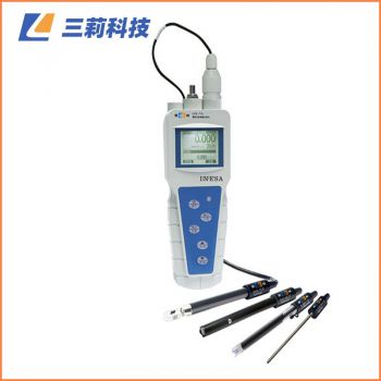 批發雷磁pH/pX電導率溶解氧DZB-718型便攜式多參數分析儀