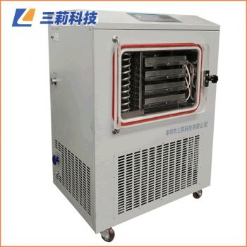 LGJ-30FD電加熱方倉凍干機(jī) 0.4平方原位真空冷凍干燥機(jī)