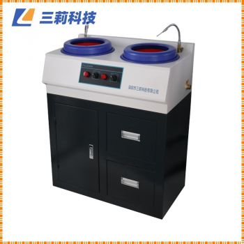 兩人同時操作 SNP-2G金相手動拋光機-報價,參數,性能,圖片