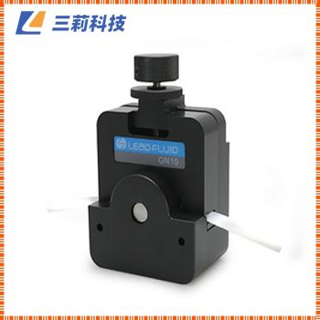 GN10高壓耐腐蝕泵頭 適用PTFE管的耐化學性極佳蠕動泵泵頭