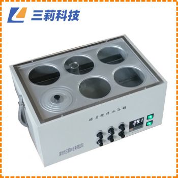 二四六孔恒溫?cái)嚢钄?shù)顯水浴鍋 數(shù)顯磁力攪拌恒溫水浴鍋