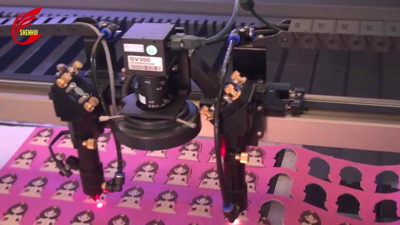 SH-1610 CCD激光雕刻機視頻展示