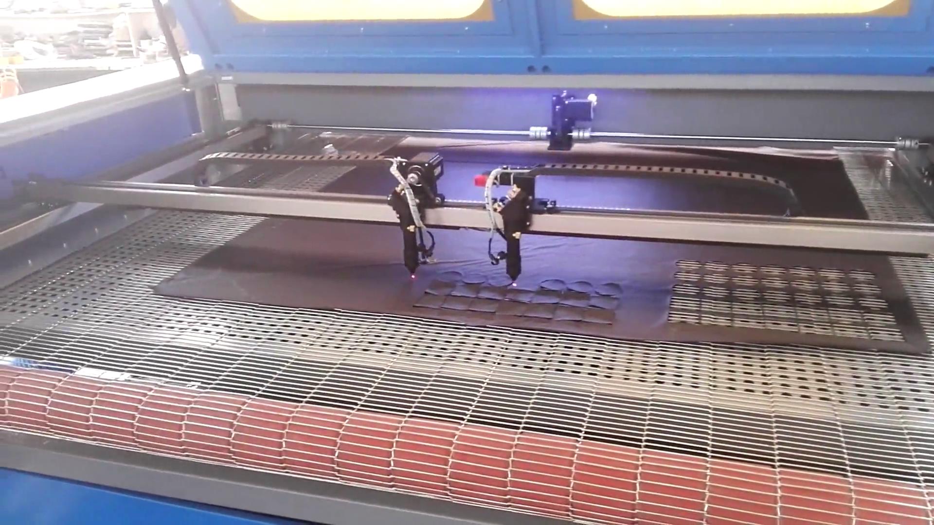 SH-G1610雙頭下料機皮革切割視頻